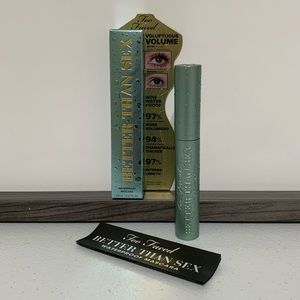 Too Faced Better Than Sex Waterproof Mascara-NIB